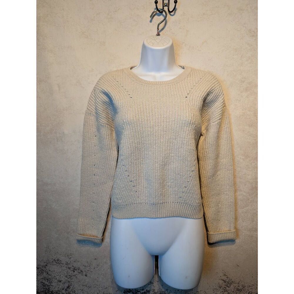 Velvet by Graham Spencer crop sweater size large